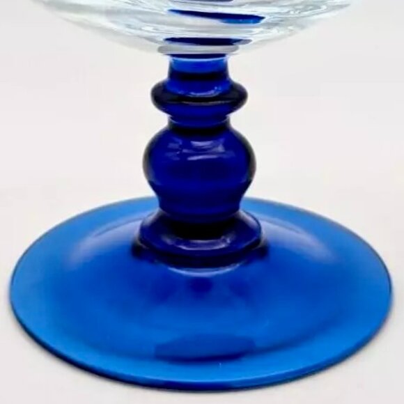 CRISTAL D'ARQUES Durand Set of 4 Champagne/Dessert Tall Glasses EUC - Picture 7 of 7